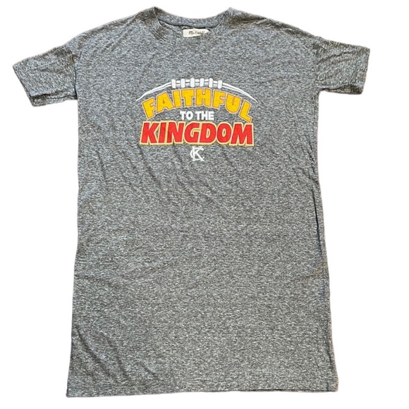 NWOT Madewell Kansas City Chiefs Lounge/Sleepshirt - Picture 2 of 8